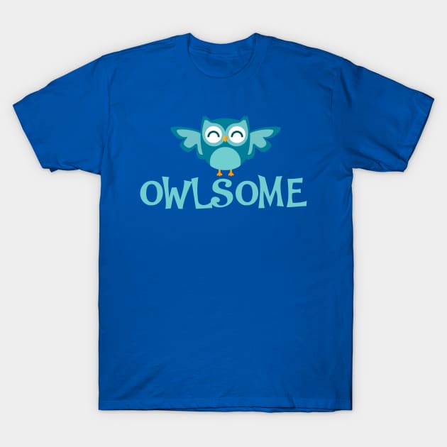 Owlsome T-Shirt by Liberty Art